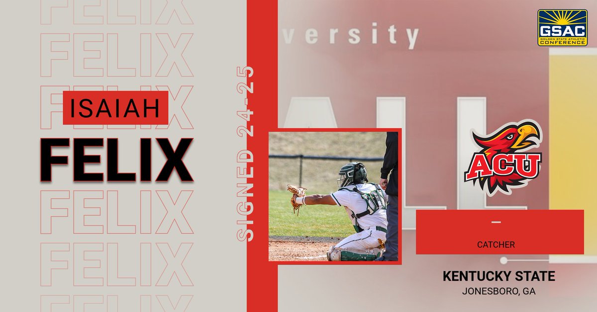 Welcome to the ACU Baseball Family <a href="/FelixxZay/">Zay Felix</a>