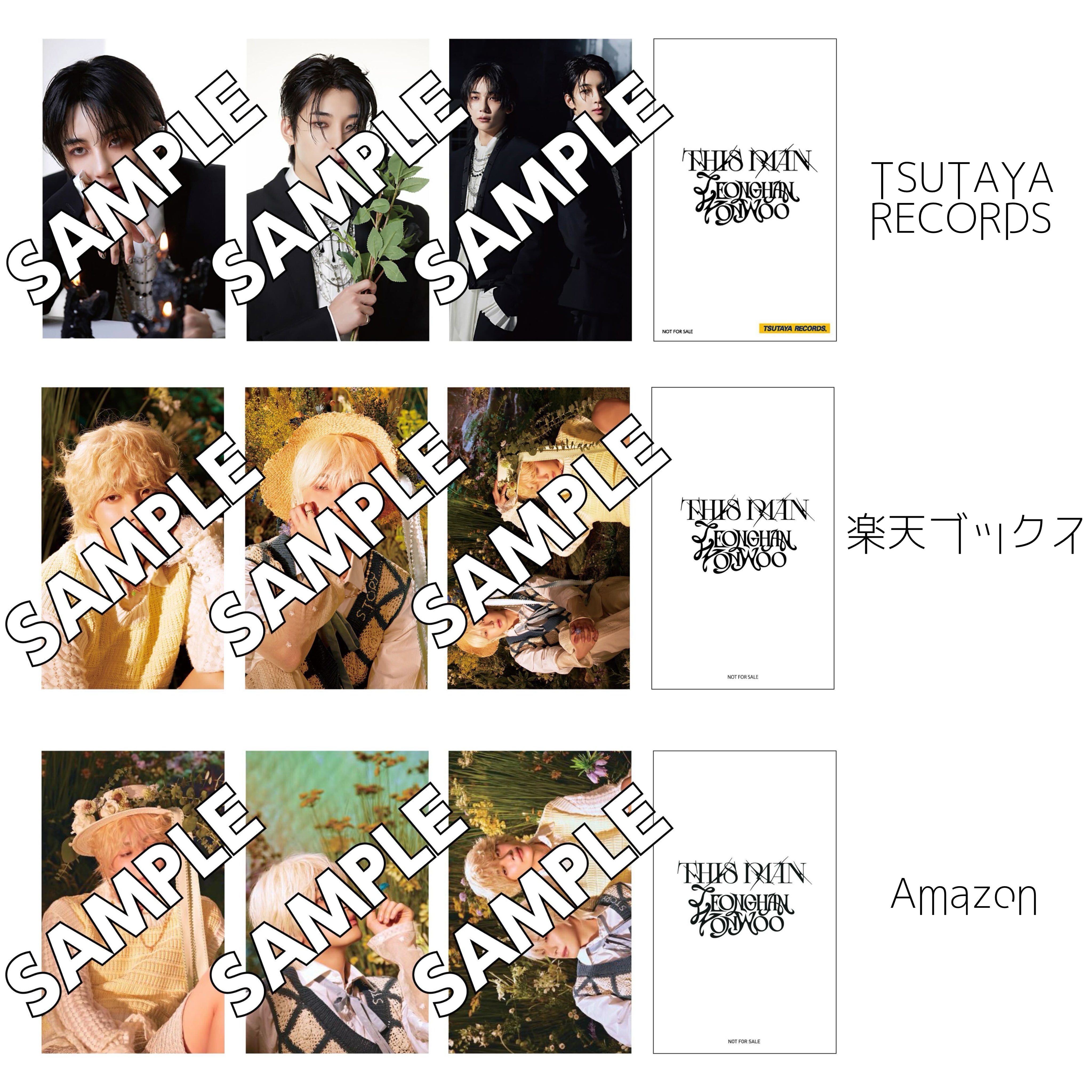 this man ジョンハン TSUTAYA 特典 SEVENTEEN セブチ THIS MAN TSUTAYA 特典 ジョンハン