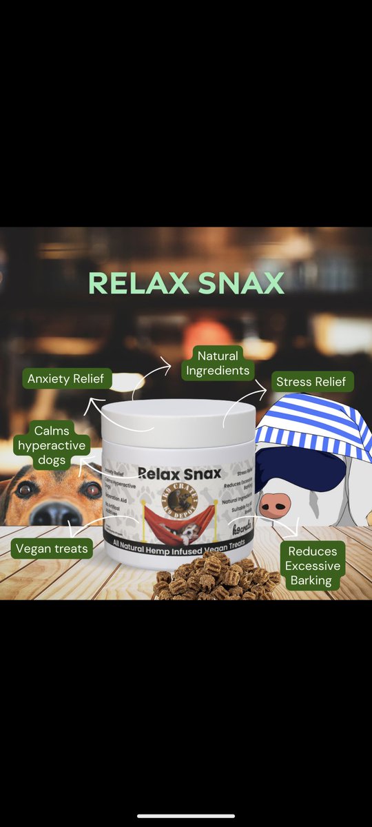 The Sanctuary NFT (@dogsanctuarynft) on Twitter photo ππππππππππππ
Who wants to try a jar of treats for their 4 legged best friend?
Let's #giveway an amazing jar of Relax Snax from the <a href="/K9DepotShop/">π¦΄K9Depot/K9Crate</a> !!
Must:
β₯οΈβ»οΈ And Tag 3 #web3 friends!
And:
Follow <a href="/K9DepotShop/">π¦΄K9Depot/K9Crate</a> & <a href="/DogSanctuaryNFT/">The Sanctuary NFT</a>
Winner chosen in 24hrs!
#k9crate ππππππππππππ
Who wants to try a jar of treats for their 4 legged best friend?
Let's #giveway an amazing jar of Relax Snax from the <a href="/K9DepotShop/">π¦΄K9Depot/K9Crate</a> !!
Must:
β₯οΈβ»οΈ And Tag 3 #web3 friends!
And:
Follow <a href="/K9DepotShop/">π¦΄K9Depot/K9Crate</a> & <a href="/DogSanctuaryNFT/">The Sanctuary NFT</a>
Winner chosen in 24hrs!
#k9crate