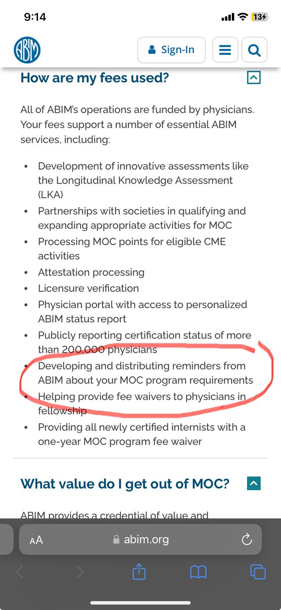 Jonathan Menachem (@menachem_j) on Twitter photo Nice to see ABIM/MOC money being used for necessary things like - reminding me when I owe them money again. ā¬ļø. But so glad to have a portal to see my status. This nonsense has to stop. <a href="/SVRaoMD/">Sunil V. Rao</a> <a href="/jaygirimd/">Jay Giri</a> <a href="/JoshuaBeckmanMD/">Josh Beckman</a> <a href="/TaiKobayashiMD/">Tai Kobayashi</a> <a href="/nbwiggins/">Newton Wiggins</a> <a href="/jamazurek/">Jeremy Mazurek, MD, aka āThe Doctorāšŗšøš®š±</a> <a href="/noshreza/">Nosheen Reza, MD, MS</a> Nice to see ABIM/MOC money being used for necessary things like - reminding me when I owe them money again. ā¬ļø. But so glad to have a portal to see my status. This nonsense has to stop. <a href="/SVRaoMD/">Sunil V. Rao</a> <a href="/jaygirimd/">Jay Giri</a> <a href="/JoshuaBeckmanMD/">Josh Beckman</a> <a href="/TaiKobayashiMD/">Tai Kobayashi</a> <a href="/nbwiggins/">Newton Wiggins</a> <a href="/jamazurek/">Jeremy Mazurek, MD, aka āThe Doctorāšŗšøš®š±</a> <a href="/noshreza/">Nosheen Reza, MD, MS</a>
