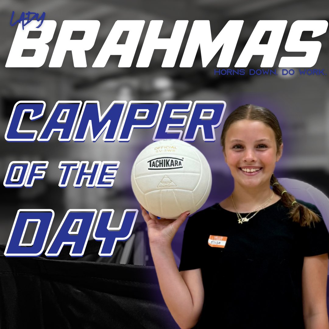 HeyyThereMel's tweet photo. SHOUT OUT to these CAMPERS OF THE DAY! 🏐

These young athletes embodied the #HORNSDOWNDOWORK &amp; #ALLIN Mentality at Day 1 of Volleyball Camp! 

Good job on being COACHABLE! 💪🏽

Give ‘em 3 ON 3! 👏🏽👏🏽👏🏽
.
.
COACHABLE: 
Do what the coaches ask. 
The first time. 
Every time. https://t.co/FHXWoSnqVg