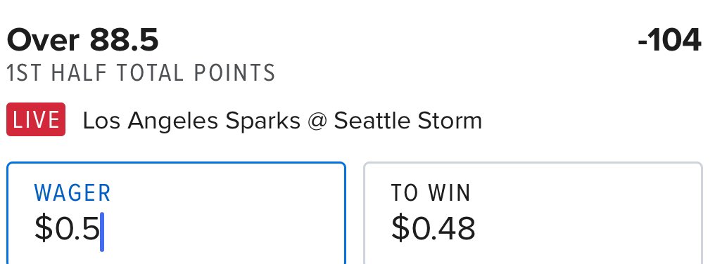 SoulBets's tweet photo. Live #WNBA action https://t.co/XpNfdYwht1