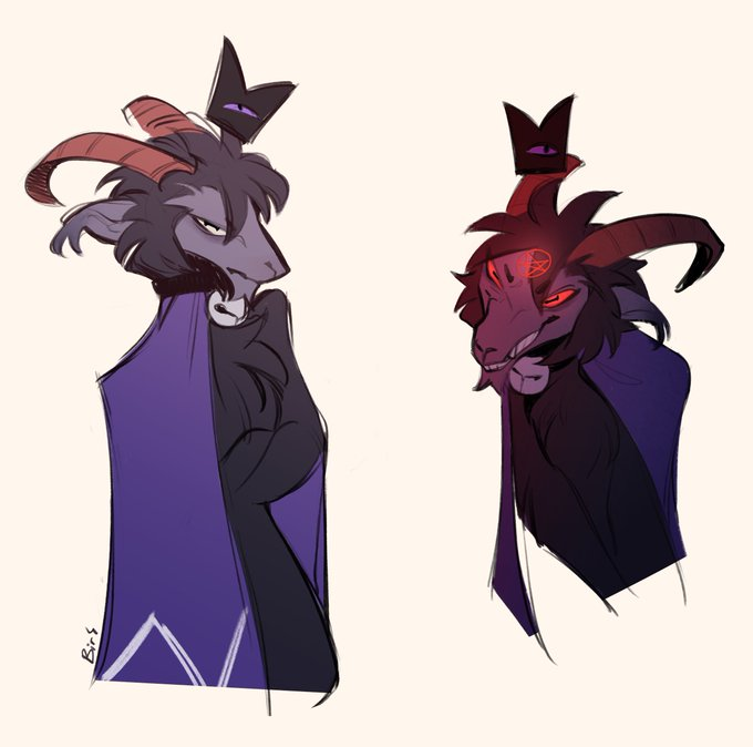 cultofthelamb's tweet photo. You can play as The Goat in single-player!

Art by @grechalove https://t.co/gytIEUtMr3