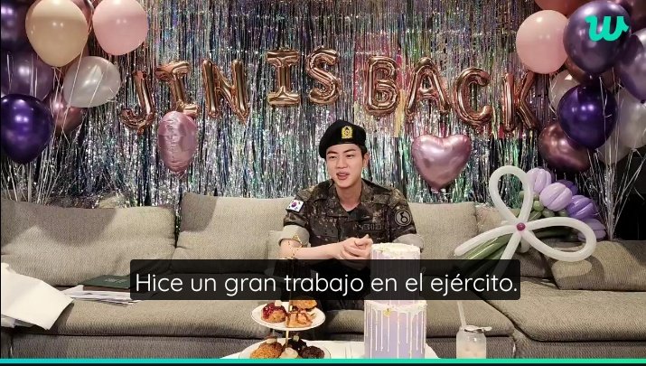 titittwu's tweet photo. LUCE TAN PERO TAN HERMOSO LO EXTRAÑE MUCHISIMO 

JIN JIN JIN 
KIM SEOKJIN IS BACK 
WELCOME HOME JIN https://t.co/16Ebbc2Lav