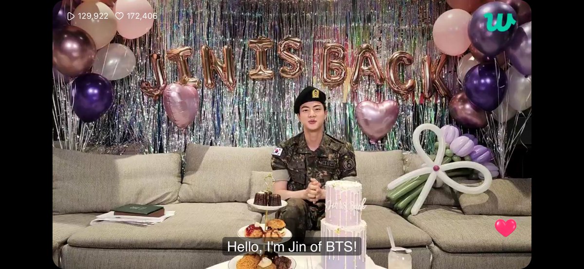 kinowithluv's tweet photo. jin :(( oh how i missed you so much !!! #WelcomeBackOurAstronaut #welcomebackjin https://t.co/woQoBZuYc9