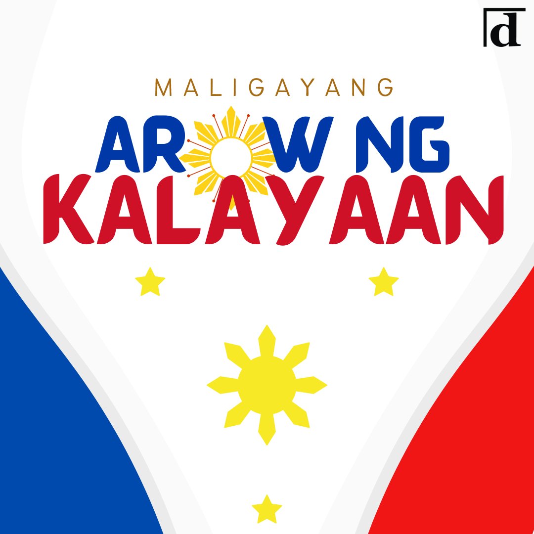 #MaligayangArawNgKalayaan mula sa #TheDailyEssencials