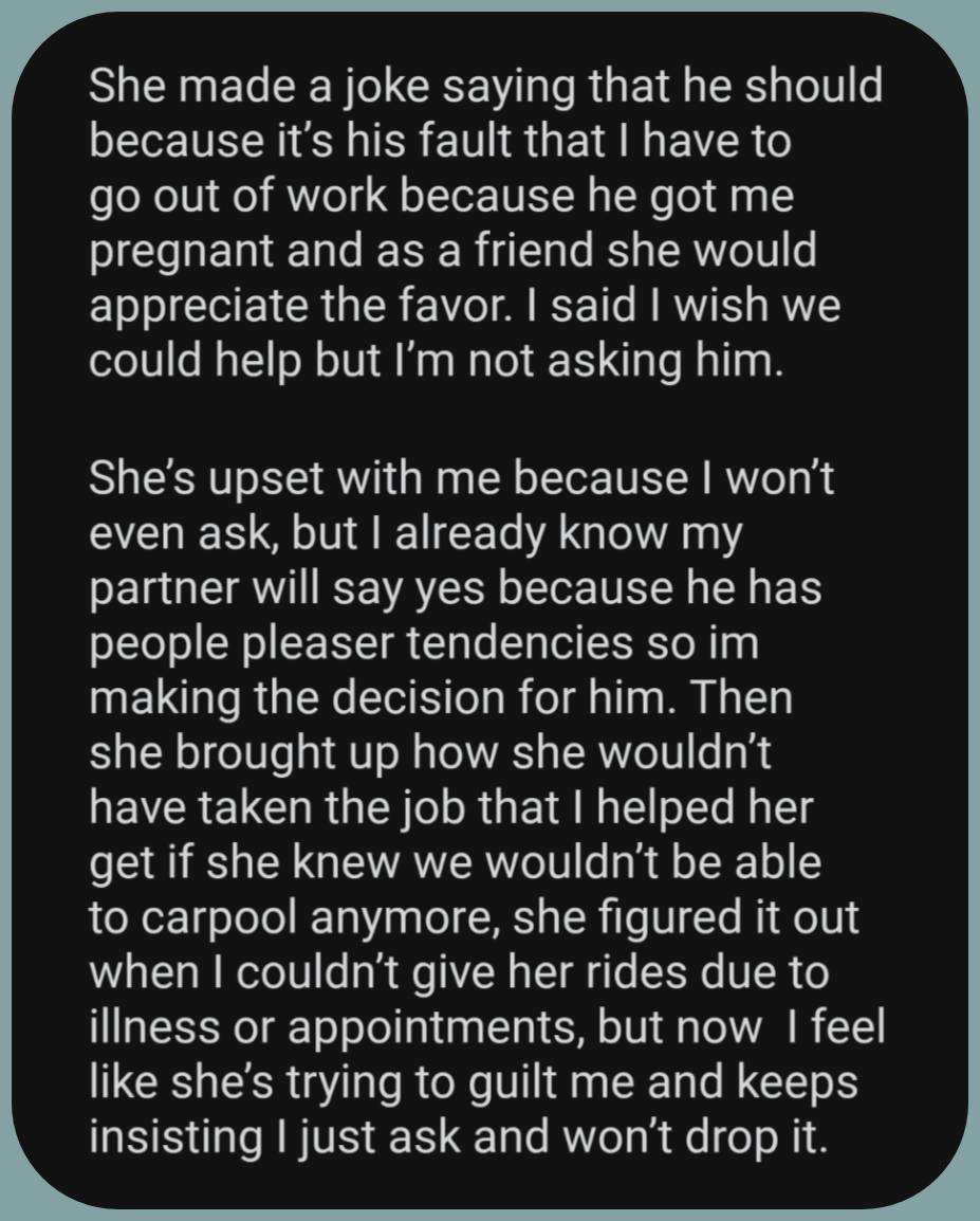 ask_aubry's tweet image. Love it when partners safeguard each other.