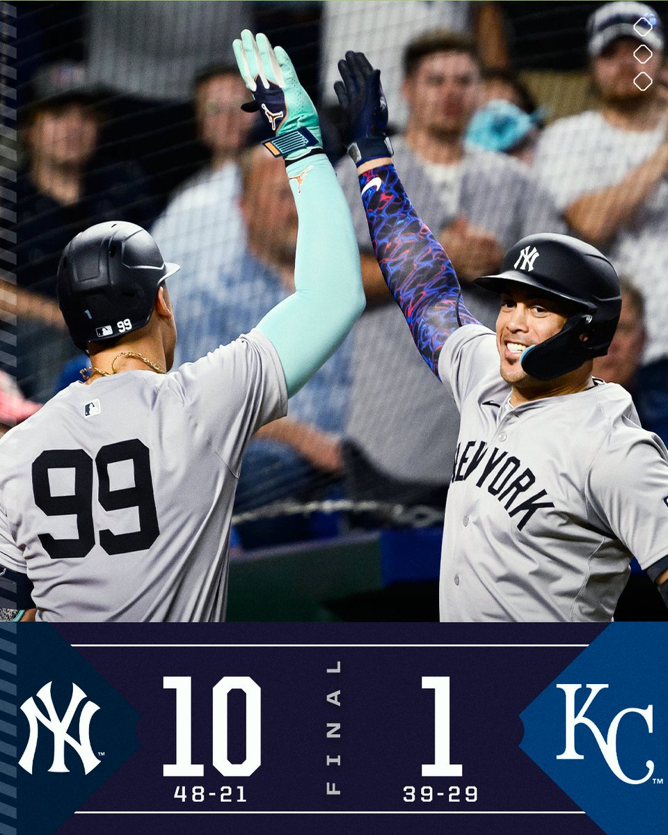 Aaron Judge, Giancarlo Stanton, Austin Wells all smash homers to lead the <a href="/Yankees/">New York Yankees</a> attack.
