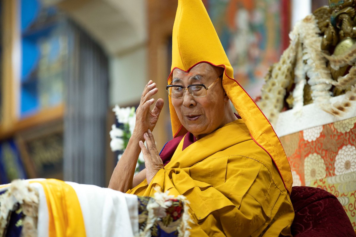 DolkerYangchen_'s tweet photo. 'Be kind whenever possible. It is always possible.' - His Holiness The Great 14th Dalai Lama of Tibet. https://t.co/75JQI0MzOh