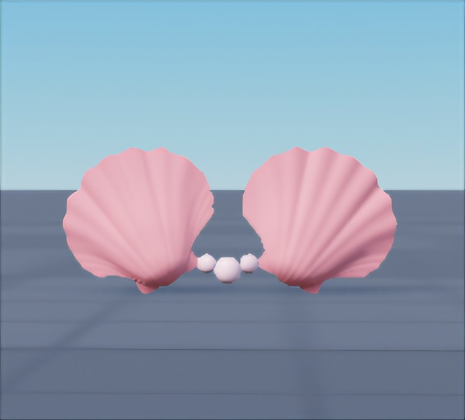 BubblyFaerie's tweet photo. Horrible screenshot BUT look :D
I made a seashell bra. 🧜♀️🐚
(I'll take a better picture later. I'm tired 💅)
Tags: #BubblyFaerie #Bubbly #Faerie #MerModeler #3Dmodeler #Seashell #Mermaid #MermaidLagoonRoblox #Cute #MermaidKyra #Roblox #RobloxStudio #RobloxDeveloper https://t.co/3v10u9DhDT