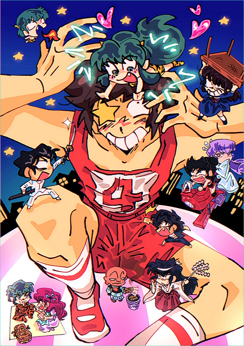 hankatun0921's tweet photo. WOOOO here's my piece for this year's UYZine 💞💥 Thank you for having me + go check out all the awesome Urusei Yatsura art done by other talented artists 👽🌠⚡️

#UYzine2024 #UruseiYatsura #うる星やつら https://t.co/NY60DRZE7W