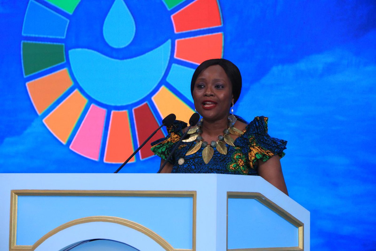 RamsarConv's tweet photo. On this #WetlandsWednesday, the Secretary General addressed delegates at the Third High-Level International Conference on the International Decade for Action: “Water for Sustainable Development.  
#DushanbeWaterProcess #WetlandsMatter https://t.co/Tab0LkVV19