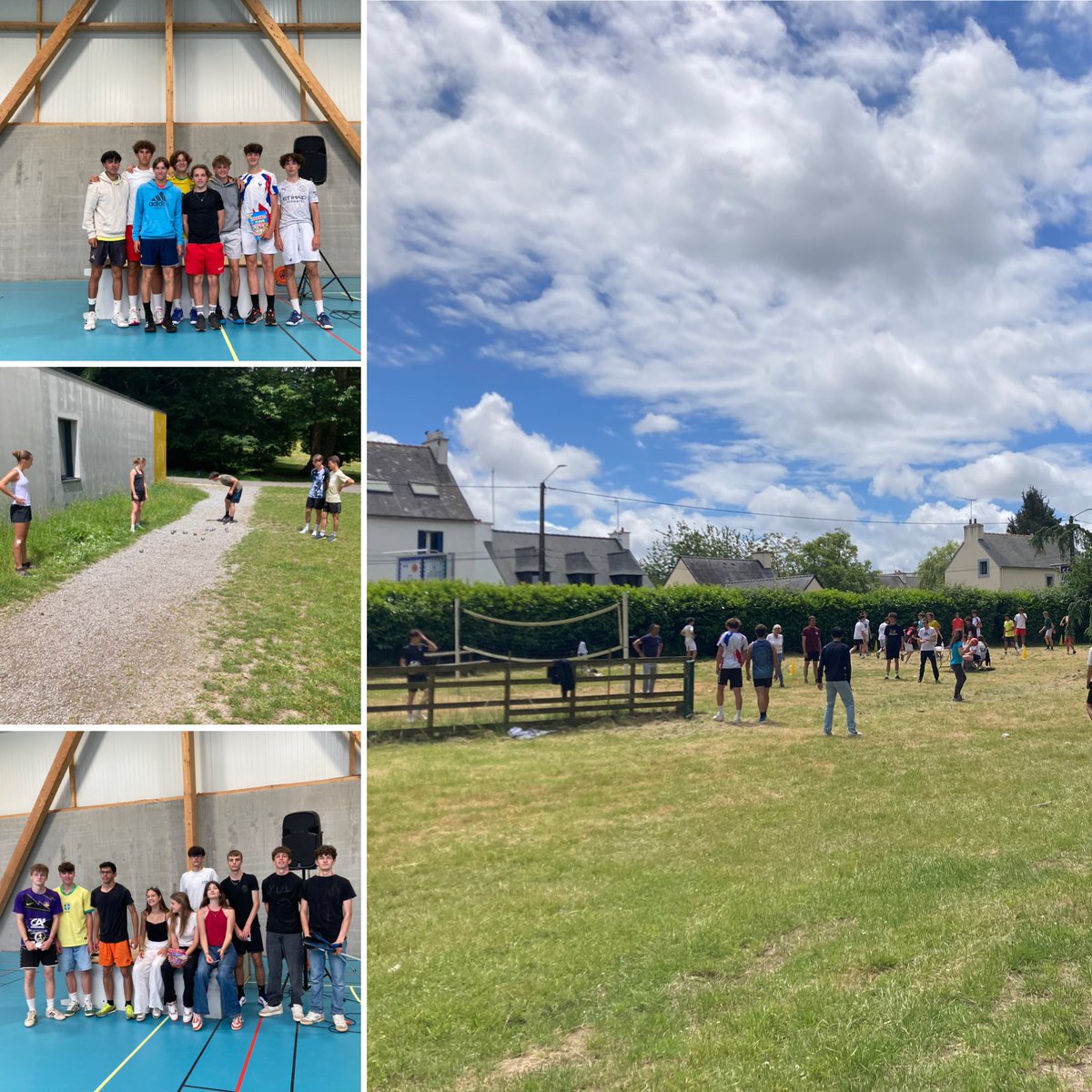 Un dernier après midi Insieme pour nos élèves de seconde et première ! A l’initiative du CVL, nos élèves se sont rencontrés autour diverses activités sportives ! Merci pour l’organisation. #engagement #serviam #insieme