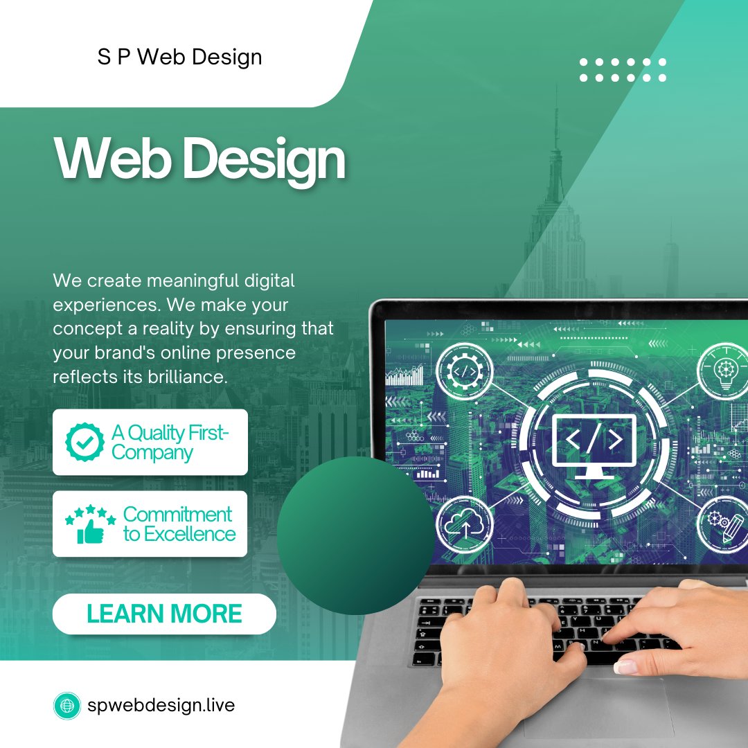 StephenPet26148's tweet image. Achieve digital greatness with a custom website from SP Web Design. 🌟💻 #SPWebDesign