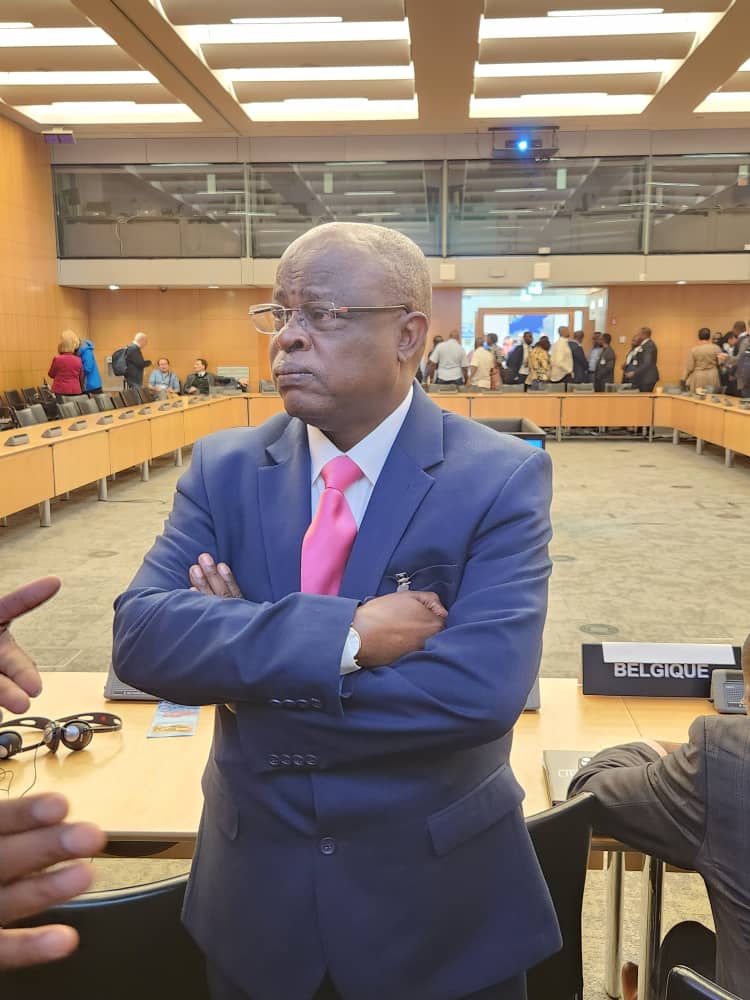 2/4 
12 JUIN:Journée Mondiale de  lutte contre le travail des enfants. Le Président de la CISTEMA, le SG/Mines Jacques RAMAZANI, réaffirme la détermination du gouvernement congolais à éradiquer ce fléau dans les sites miniers artisanaux de la République Démocratique du Congo.