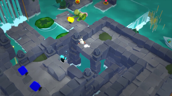 BrianWagJr's tweet photo. Waltz and Jam: I fell in love with the aesthetic of this one immediately. A cozy and endearing zelda-like adventure between a ghost and his sweet dog. Absolutely lovely and heartwarming game that feels at home with some of the best Nintendo titles. https://t.co/RMk1XdZwbr