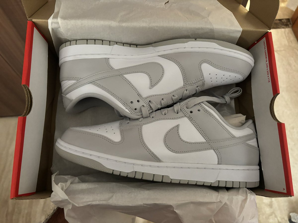 Got my first pair of dunks today ✨