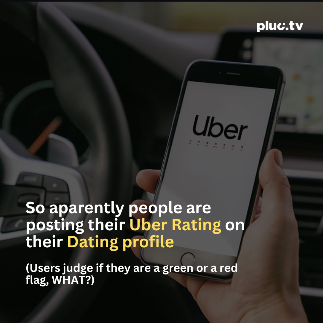 pluc_tv's tweet photo. Is your Uber Rating above 4.8? Even if it's not, we think you are a green flag if you watch https://t.co/sjWLYaE0vT 👍💚
Tell us what is the most bizarre trend you have seen lately in the comments below 👇
#uberrating #trends #datingsite #shows #trending https://t.co/EJvqRmi6pQ