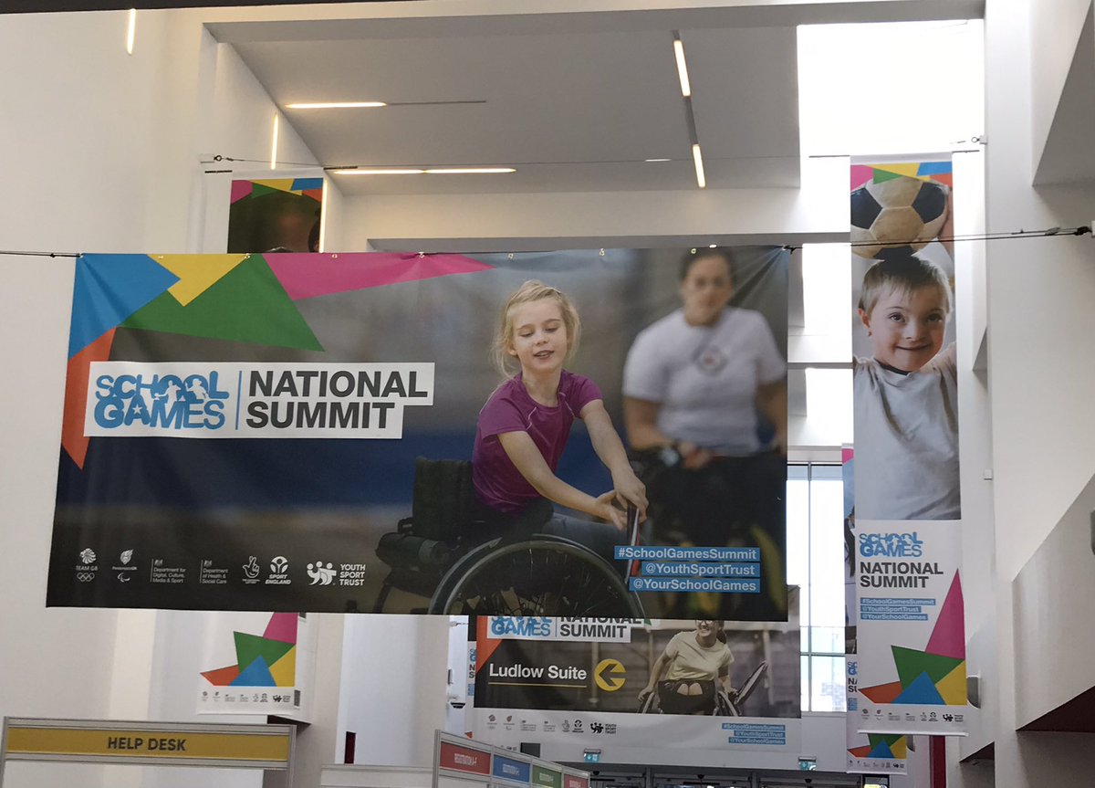 Looking forward to the <a href="/YourSchoolGames/">School Games</a> national summit in Telford