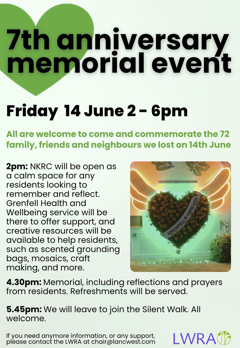 Lancaster West Residents' Association (@lancwestate) on Twitter photo 