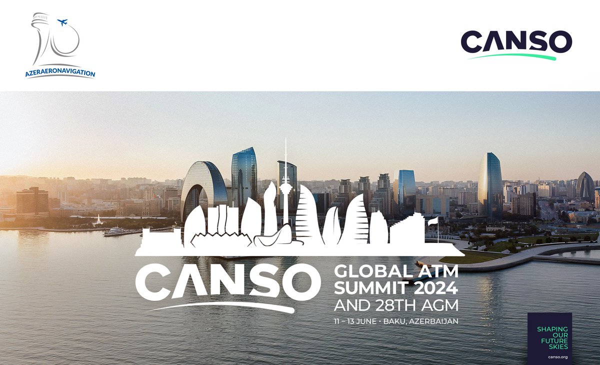 “Azərbaycan Hava Yolları” QSC-nin “Azəraeronaviqasiya” Hava Hərəkəti İdarəsinin (AZANS) təşkilatçılığı ilə CANSO-nun Ümumdünya Aeronaviqasiya Sammiti işə başlayıb.

Bu gün Bakıda start götürən Ümumdünya Aeronaviqasiya Sammitində ekoloji dayanıqlılıq diqqət mərkəzindədir. Həmçinin