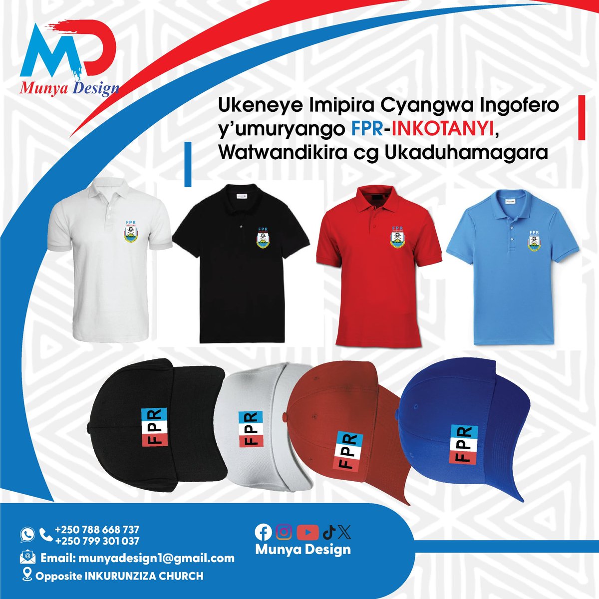 munya_design's tweet photo. Muri Munya Design tubafitiye na Promotion idasanzwe ahandi, tugane tugufashe byihuse no muzindi service "Shine your business with us" https://t.co/BtWMRYcKWW