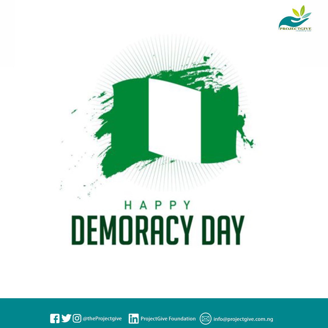 theProjectGive's tweet image. Happy Democracy Day

ProjectGive Cares.
