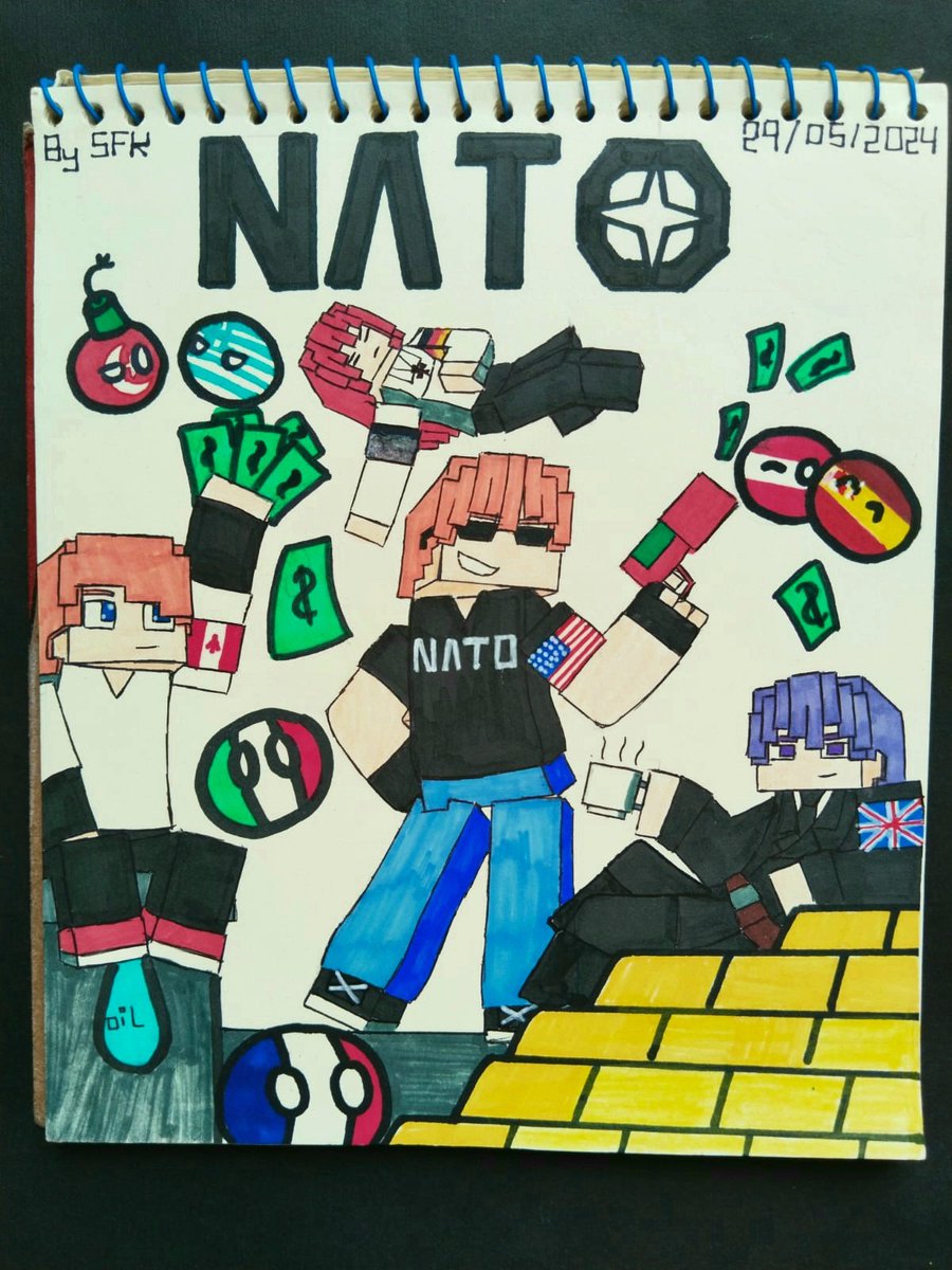 SFKCOMMUNIST's tweet photo. NATO πΏ πΊπΈ π¦
π’ π¬π§ π©πͺ
#minecraftartwork #minecraftartists #minecraftart #arts #artist https://t.co/biXoIbb9Pi