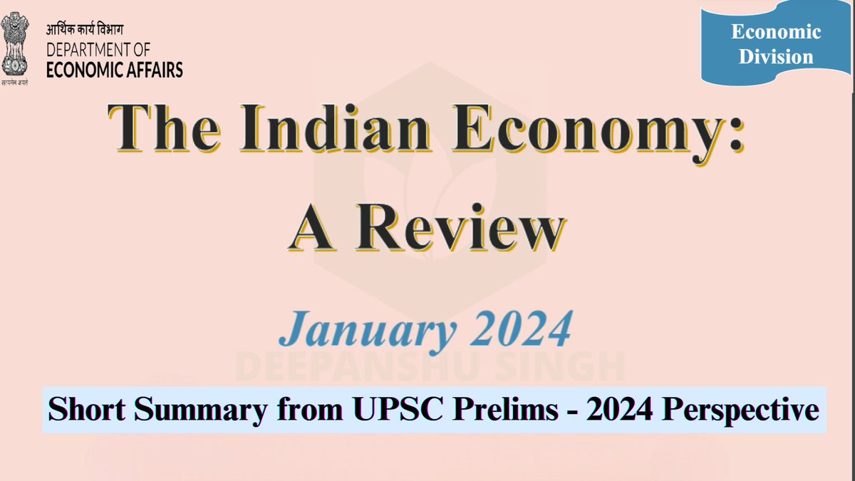 The New Govt will Present a full Union Budget soon but for Prelims 2024 ...