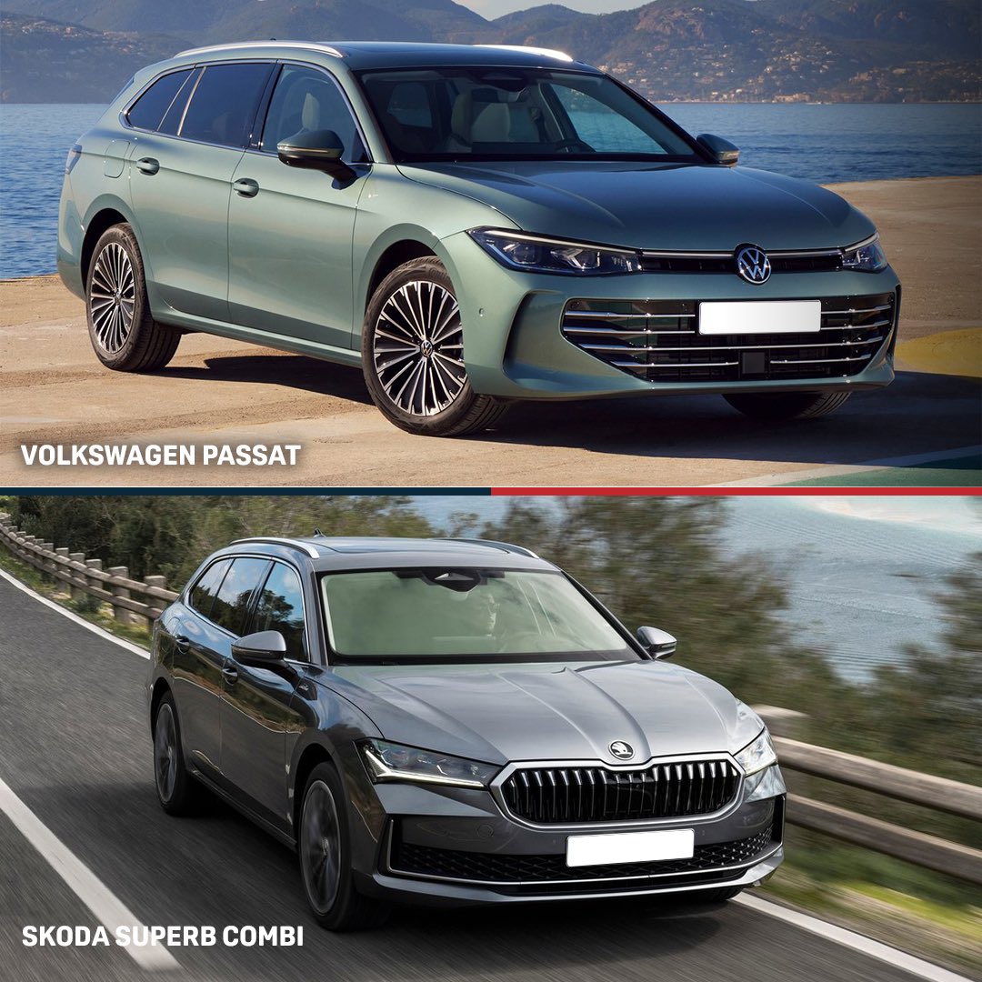 otokarar_'s tweet photo. Station sevenleri arada bırakan iki model ile karşı karşıyayız. 

#vw #vwpassat #yenipassat #volkswagenim #volkswagen #skoda #suberb #suberpcombi #yeniskodasuberb #otomobil #yakıt #benzin #car #cars #yakıttasarrufu https://t.co/o8JpkhcLom