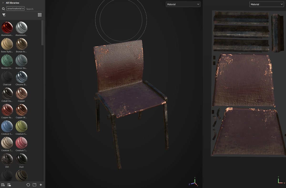 Vighneshn_TS's tweet image. Trying to enhance and build good #texturing skills in Substance Painter with the help of Instructor @KevlarOxy ,  from recently taken course from Udemy
#3dart #substancepainter #ArtistsOfTwitter #3dartist #texturingartist @Substance3D @ArtStationHQ @XCreators #3d