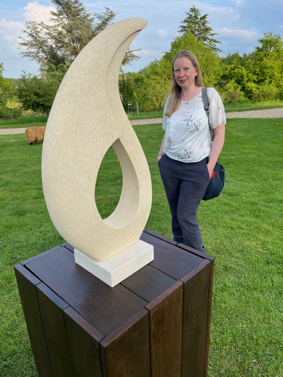 BathCollege's tweet photo. Jennie Regan, a masonry and stone carving student attending Bath College, has two pieces of work on show at the prestigious gardens at Miserden in the Cotswolds.

Follow her on Instagram: @jenniecregan

#bathcollege #stonemasonry #masonry #stonecarving #miserden #cotswolds #bath https://t.co/d1DjBUXjuN