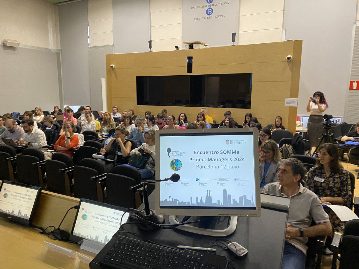 Arrancamos el Encuentro de Gestores  #SOMMa 2️⃣0️⃣2️⃣ 4️⃣en un maravilloso enclave como es la Facultad de Medicina de la  <a href="/UniBarcelona/">Universitat de Barcelona</a> y con el impulso de excelencia de <a href="/UBneuroscience/">Institut de Neurociències de la UB</a> <a href="/ICCUBdivulga/">ICCUB Divulga</a> <a href="/BiapBarcelona/">BIAP - Barcelona Institute of Analytic Philosophy</a> <a href="/insa_ub/">INSA-UB</a> <a href="/IQTCUB/">IQTCUB</a>