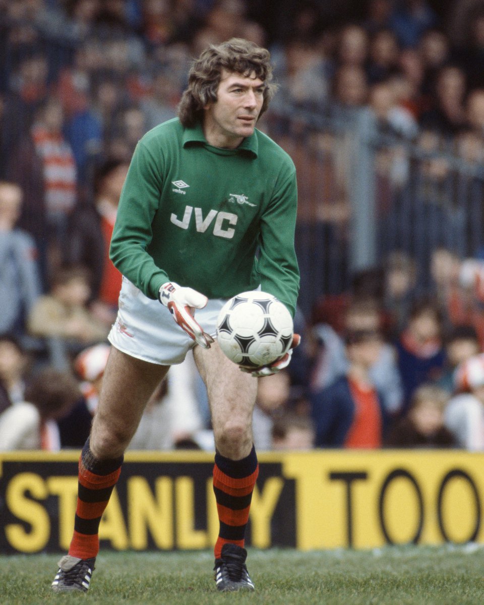 Arsenal's tweet photo. Wishing Pat Jennings a Happy birthday 🎂 https://t.co/KaPTXDBWEU