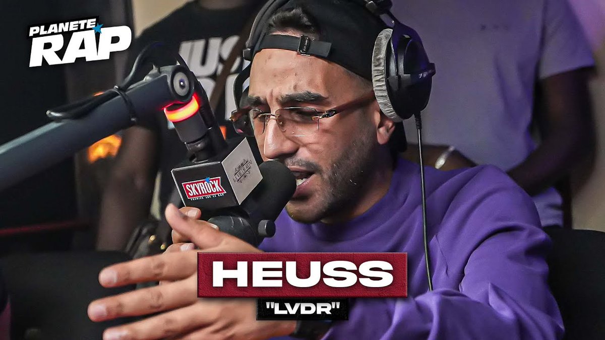 SkyrockFM's tweet photo. 🚨 Hier soir, @heuss_lenfoire a lâché #LVDR en EXCLU dans @Planete_Rap ⚡️
🎥 https://t.co/d9CRhoBamI
RDV à 20H pour la suite de sa semaine #PlaneteRap https://t.co/8PfftXuyEK