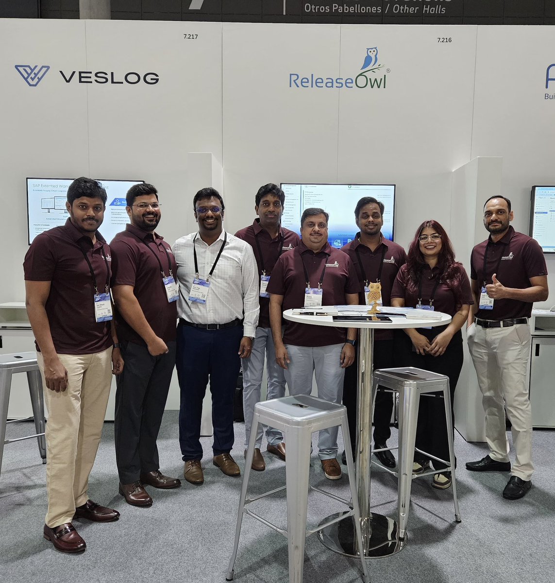 We are at Booth #7.216 at <a href="/SAP/">SAP</a> #Sapphire Barcelona. Join us for great conversations on #SAP DevOps