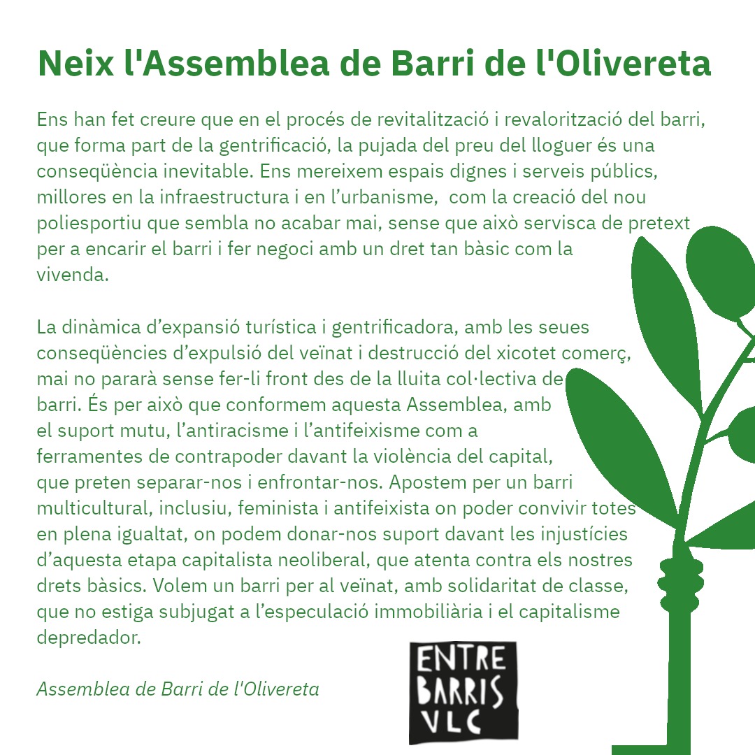 En aquesta publicació podeu llegir el nostre comunicat de naixement i les raons que ens impulsen. I no deixeu de mirar les nostres xarxes, seguireu tenint notícies nostres!