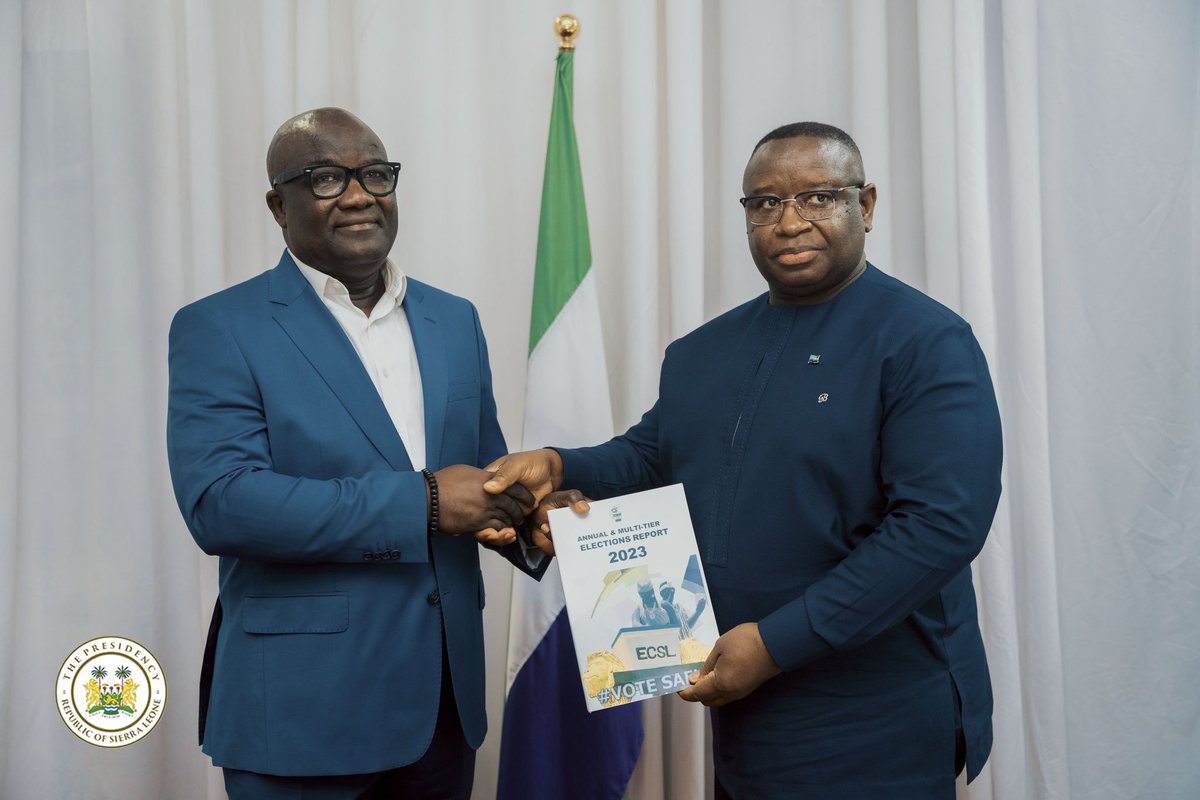 Can we focus on asking the pertinent questions instead of discussing planned protests? Maada Bio, could you direct the ECSL Boss to publish the detailed 2023 election results? Honor the people's rights by releasing the results and ending this negative precedent. <a href="/PresidentBio/">Barram</a>