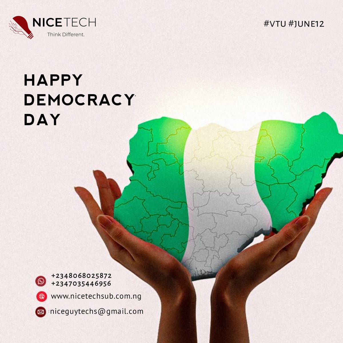 henryasha007's tweet photo. #DemocracyDayNG
#data&amp;airtime
#billpayment
#NiceTech
#SmartChoice https://t.co/UZhwwh8mxr