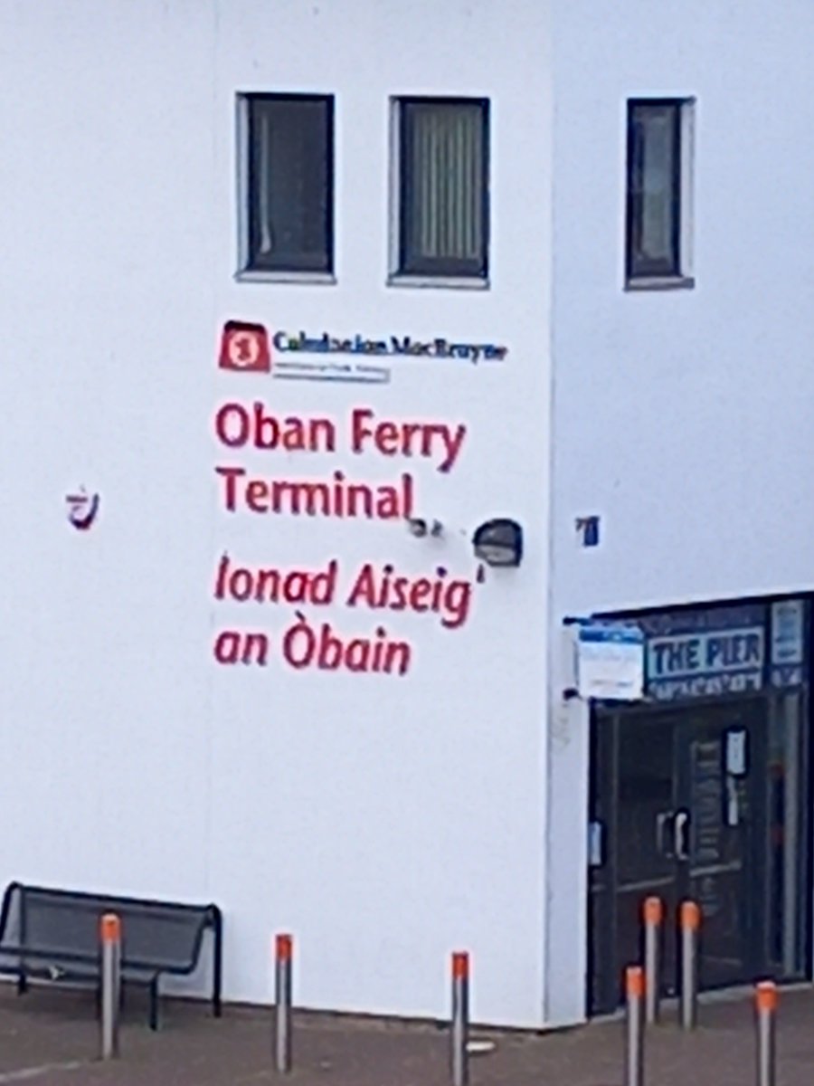 HomeParkDon's tweet image. Where my day started &amp;amp; where it was 10 minutes ago #Oban #Balamory AKA #Tobermory