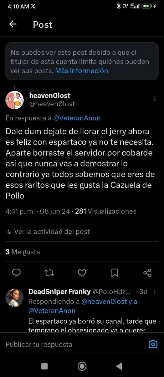 heaven0lost's tweet photo. Lo logré me papie al dum xdddd me siento realizado con el doomverse @VeteranAnon https://t.co/2ChZ0HhYOg
