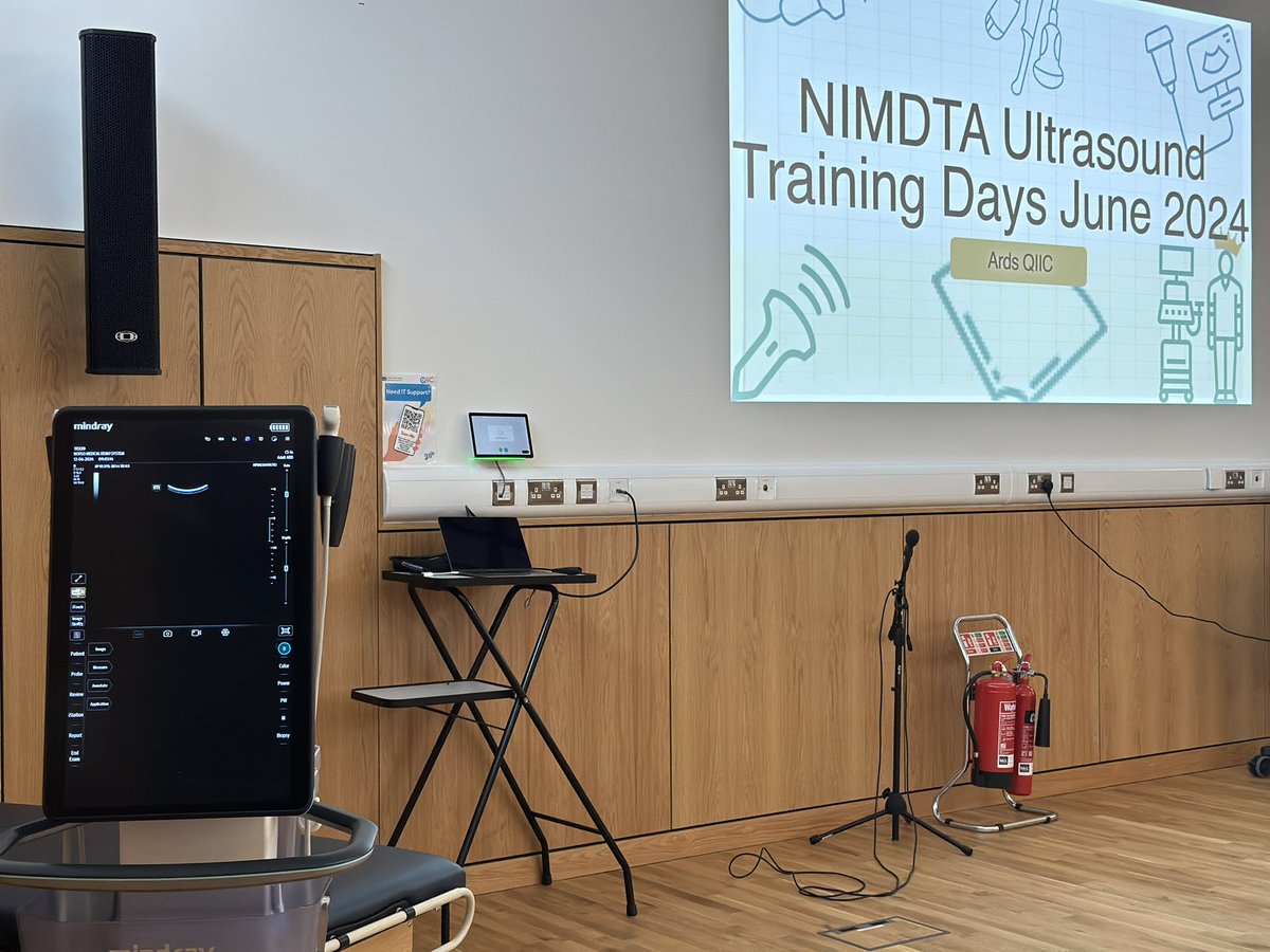 WonnacottKeith's tweet photo. @norsomedical  supports NIMDTA Ultrasound training days Ards QIIC @ncollum @MindrayGlobal https://t.co/WIJW73uBpE