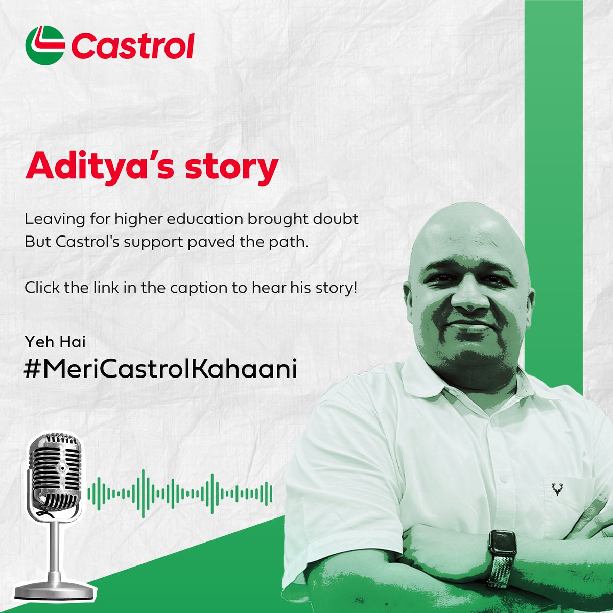 Our latest edition of MeriCastrolKahaani shines a spotlight on nurturing talent and fostering growth Meet Aditya who had to face a difficult yet brave decision in his career trajectory Our latest edition of MeriCastrolKahaani shines a spotlight on nurturing talent and fostering growth Meet Aditya who ha...