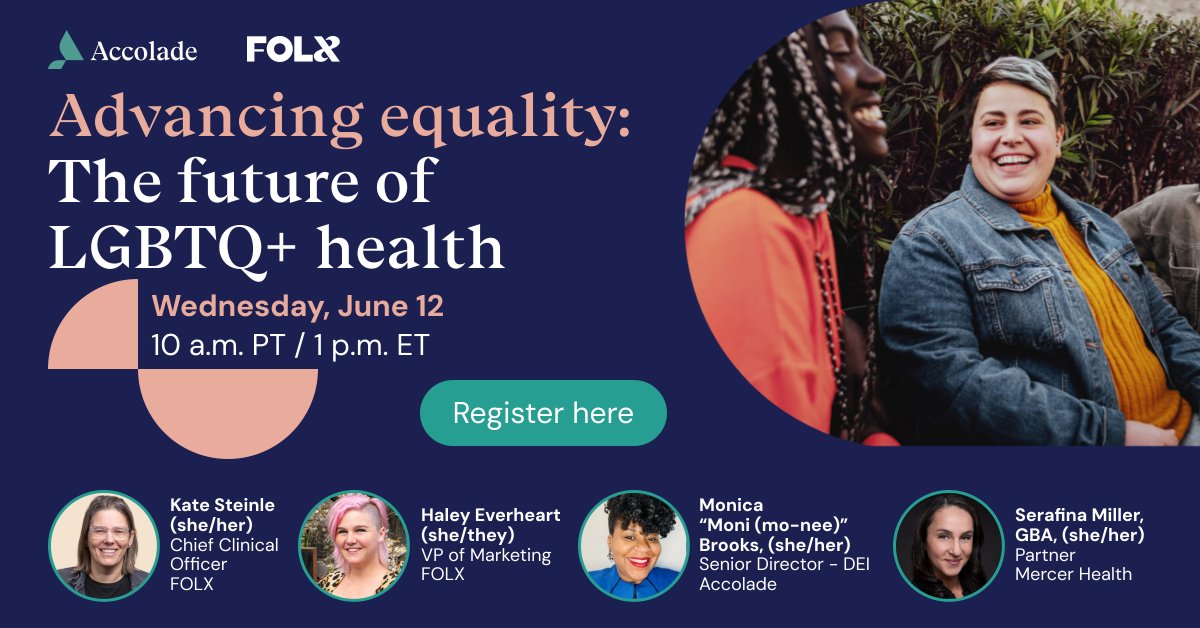 folxhealth's tweet photo. Join us for a webinar on the future of LGBTQ+ health tomorrow. Register here: https://t.co/hitMDR8jRT https://t.co/z5bzrpMi7H