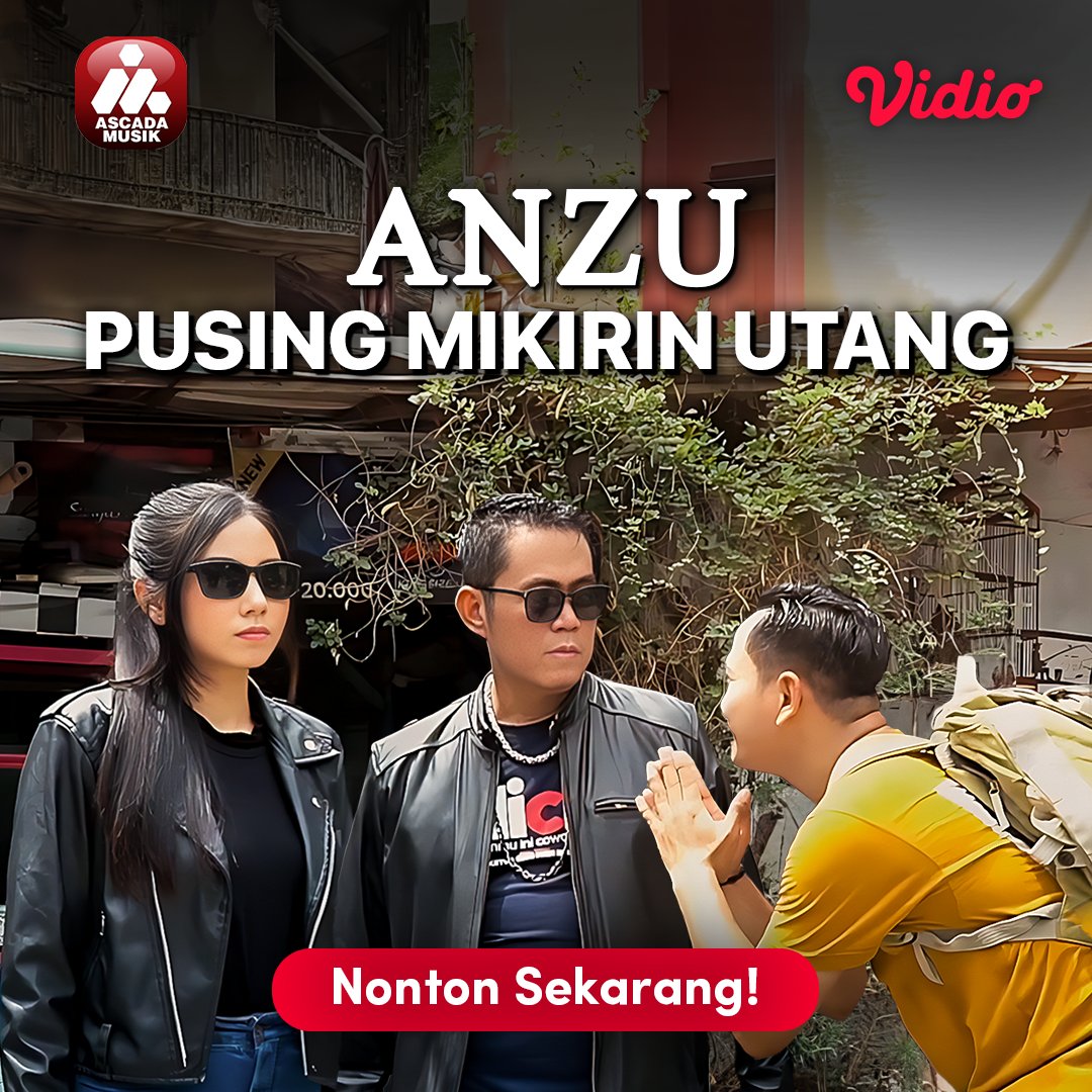 Vidio (@vidio) on Twitter photo Tonton Music Video @anzubandofficial - Pusing Mikirin Utang sekarang di Vidio! <a href="/ascada_id/">Ascada Musik IND</a>
>>> vid.id/8l4in2 Tonton Music Video @anzubandofficial - Pusing Mikirin Utang sekarang di Vidio! <a href="/ascada_id/">Ascada Musik IND</a>
>>> vid.id/8l4in2