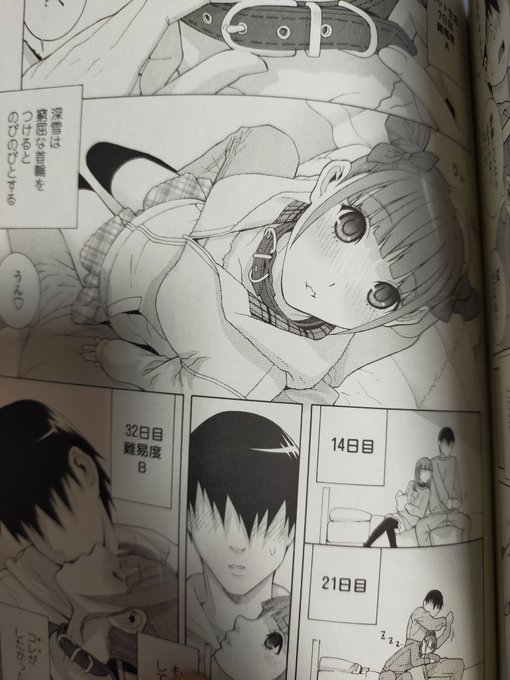 収録されてる「義妹愛玩365日」
首輪をして甘えて来る義妹を描いたらコンビニ誌にもかかわらず高評で調子に乗って身体にイタズラ描きする続編描いたら不評だった…
コンビニ売りの雑誌にはまだ未練もあるけど描くとなったらネタのチョイスが難しそう…ライトなの描くのも大変 