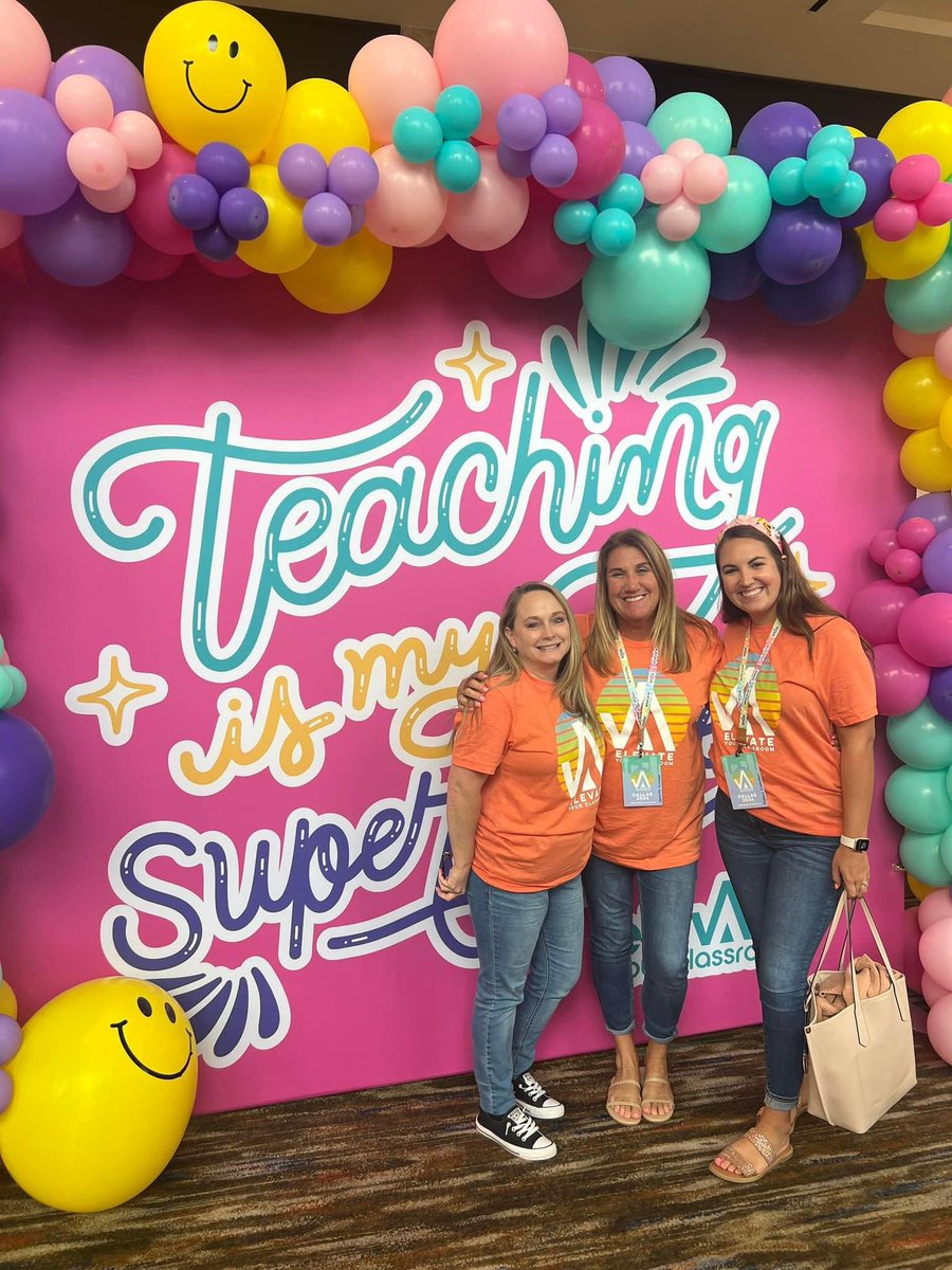#elevatedallas2024 was amazing!! We learned so so much and I can’t wait to use it all with my new group of first graders!🤩🍎