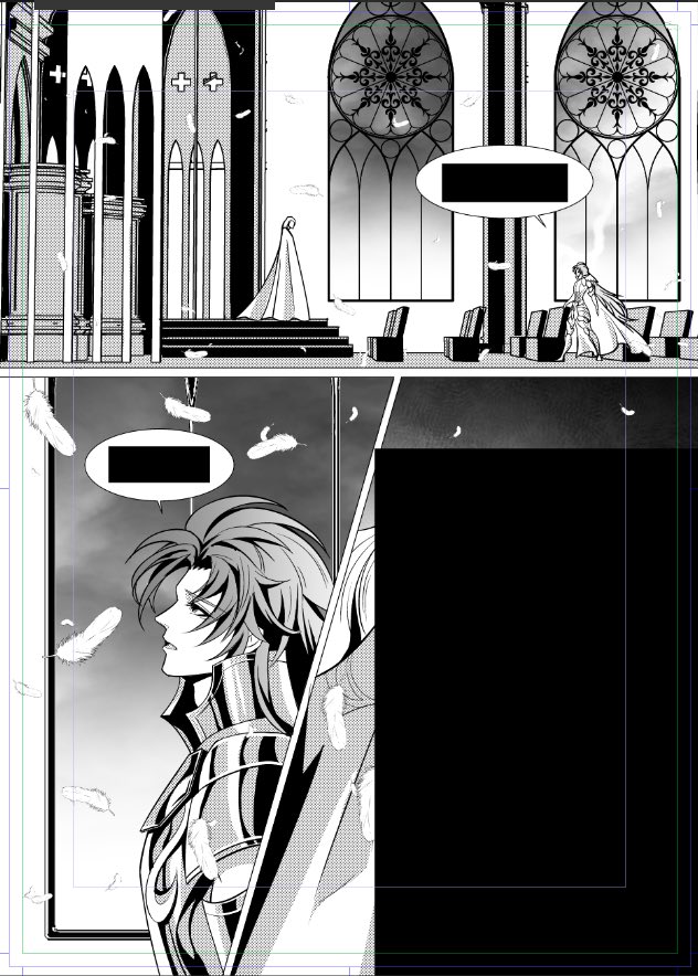 I'm working on this comic, but I won't reveal the details of it because I have very few supporters (key information has been redacted).🍔