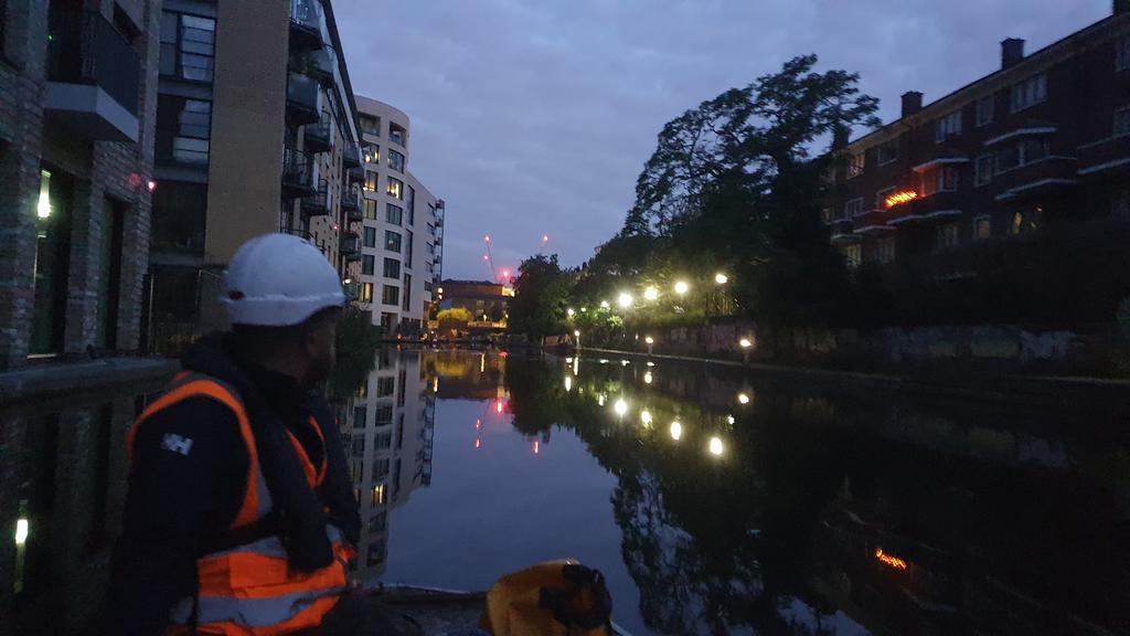 The Grand Union Canal at 4am...even #London is asleep!