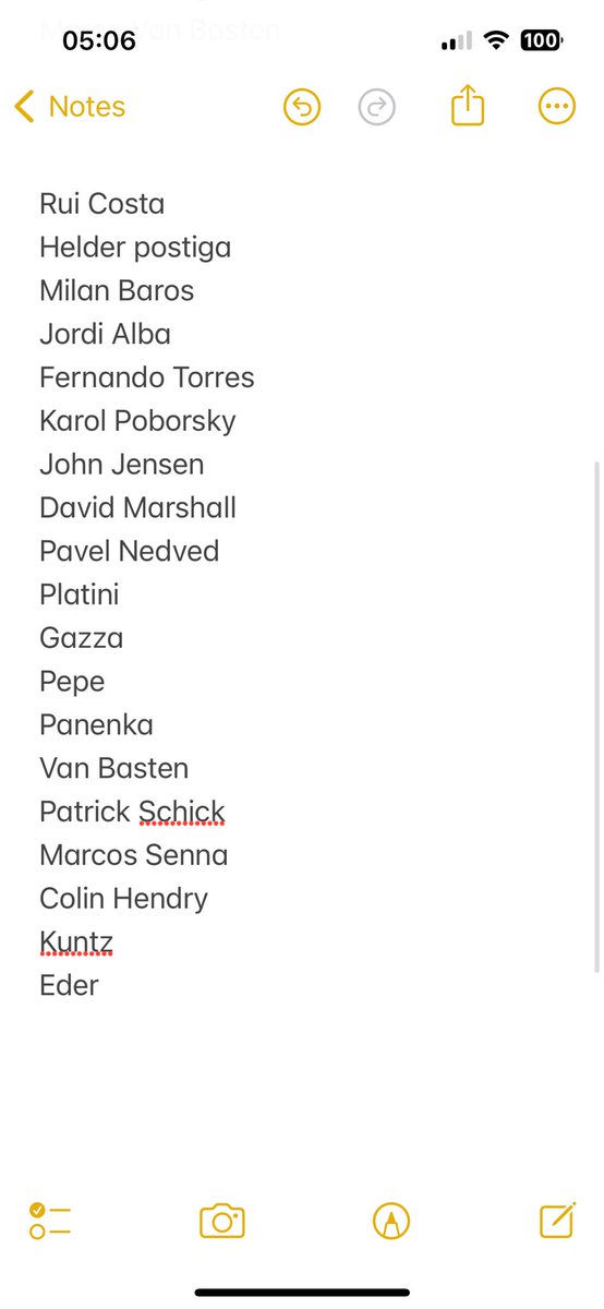 J_Speds's tweet photo. @D_C_W My mate and I gave this a crack last night, here’s my team as well as a load of honourable mentions. (Hal Robson Kanu first name on the team sheet) https://t.co/GektORm2oi
